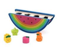 Vilac Boîte à formes Andy Westface – Pastèque et fruits en bois – Jouet dès 18 mois (7425)