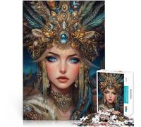 Jouets à Faire soi-même Belle Princesse Indienne Puzzles pour Adolescents 2000 pièces 70x100cm Super Cadeau pour Les 14 Ans et Plus