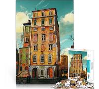 Jouets à Faire soi-même Ma Plus Haute Maison Puzzle 1000 pièces pour Adultes 50x75cm Renforcer l'amour Entre Les Couples Convient aux 14 Ans et Plus