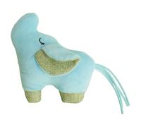 Jouets à l' à chat, éléphant en peluche avec motif de dentition, jouet interactif pour chat pour l'intérieur, matériau doux et compact, fonction de jeu facile, teaser pour animaux de compagnie, a