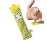 Jouets à la Cataire pour Chats d'Intérieur | Jouets à Mâcher en Peluche pour Félins | Design Cactus Stimulation Mentale Anti-Stress Et Antiennui pour Animaux