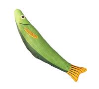 Jouets à l'à Chat pour Chats d'intérieur - Jouet à mâcher pour grincer des Dents - Jouet interactif en Forme de Poisson pour Chats, Chinchillas, Lapins et Autres Petits Animaux