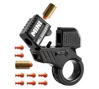 Jouets à lancer - Automatique avec anneau réglable - Pistolet à fléchettes souples avec éjection du buis - pour voyage pique-nique en plein air fêtes d'anniversaire vacances d'été camp d'été