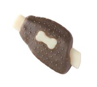 Jouets à mâcher agressifs pour chien - Jouet à mâcher au goût de bœuf, jouet résistant aux morsures pour chiens, os réalistes pour nettoyer les dents pour des jeux sains, divertissement, outil de