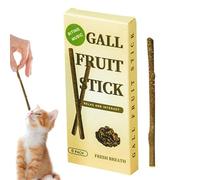 Jouets à Mâcher Chaton - 6 Bâtonnets de Dentition, Sûr & Sain avec Colle Riz Gluant, Évite la Mastication d'Objets, Friandise, Jeunes Dents Félines | Destiné aux Chatons 3+ Mois, Aide Poussée Dentaire