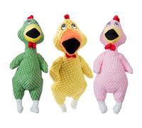 Jouets à mâcher doux pour chien avec couineur - Motif crieur