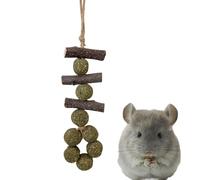 Jouets à mâcher en bois pour cochon d'Inde - Friandises pour lapin, hamster - Jouet de dentition sain pour hamster - Friandises en bois pour hérissons, Degus, chinchillas, cochons d'Inde
