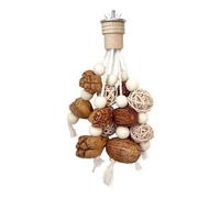 Jouets à mâcher en bois pour oiseaux, agitation des dents de perroquets, jouet à déchirer pour perroquets, propriétaires, amoureux des animaux, dresseurs, abris, volières, salon