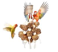 Jouets À Mâcher En Bois Pour Oiseaux | Entraînement et jeu calopsitte,Jouet D'Entraînement En Cage Pour Inséparables,Aras Conures Perruches Calopsittes Parents Oiseaux Refuges Zoos Volières Salon Cham