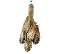 Jouets à Mâcher Grand Perroquet - Jouets Suspensions Shredder | Jouet Foraging Confortables avec Corde Élastique | Accessoire Stimulent Oiseau Volière Cage Amusement Animal