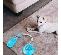 Jouets à mâcher indestructibles pour chien - Chaussons à ventouse durables - Dents qui fuient la nourriture - Ennui - Auto-indulgence - Consomme de l'énergie - Jouets à ronger pour chien de taille