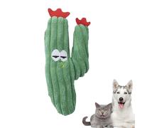 Jouets à Mâcher pour Chaton - Jouet Interactif à l'à Chat - Peluche Cactus Réaliste et Mignonne pour Stimulation Mentale Apaisante et Protège Meubles d'Intérieur