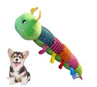 Jouets à mâcher pour chien, jouets à mâcher agressifs pour chien,Jouet interactif pour animaux | Crocodile chenille lézard chiot grinçant jouet à mâcher de dentition pour grandes races moyennes petite