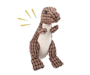 Jouets à mâcher pour chiens, dinosaure interactif avec grincement, fournitures pour animaux domestiques, jouet qui fait du bruit, pour petites moyennes et grandes races anti-ennui, dentition