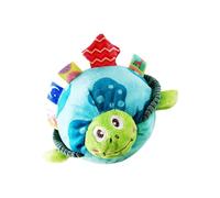 Jouets à mâcher pour chiens qui grincent - Jouets résistants avec dents qui grincent pour chiots | Jouet à mâcher interactif pour chiens en peluche avec design en forme de boule de tarte