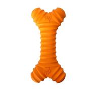 Jouets à mâcher pour chiot pour dentition - Jouet à mâcher en caoutchouc souple en forme d'os pour chiens, bâton d'os résistant aux morsures, jouet interactif multifonctionnel pour chien, pour la