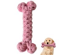 Jouets À Mâcher Pour Chiots | Jouet De Nettoyage Des Dents De Chaton En Os De Coton | Jouet Agressif Pour Chien À Mâcher, Jouets D'entraînement Pour Dents D'animaux De 15,5 Cm/6,1 Pouces Pour Chiens E