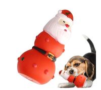 Jouets à mâcher pour chiots, Jouets couineurs pour chien, pour animaux de compagnie sur le thème de Noël pour dresser et nettoyer les dents, jouets interactifs pour petits/moyens grands chiens