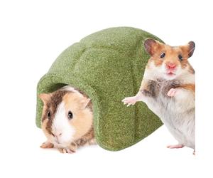 Jouets À Mâcher Pour Hamster - Cachette En Forme De Carapace De Tortue | Maison Naturelle Pour Hamsters | Cachette Pour Jouer À Mâcher, Chinchilla, Gerbille, Cage Pour Petits Animaux, Aménagement Pays