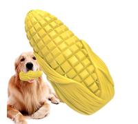 Jouets à mâcher pour la dentition de chien,Jouets à mâcher pour la dentition de chien | Jouets à mâcher grincer avec des bâtons de maïs,Jouet pour chien en caoutchouc avec bâton
