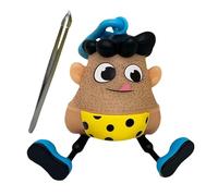 Jouets À Pincer Fantaisie, Porte-clés À Pincer Amusants, Jouets Anti-pincement avec Pince Épilerpour pour Le Soulagement, Porte-clés De Jouet Parodiques De Noël du 1er Avril