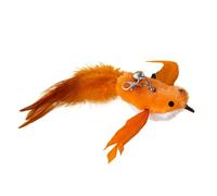 Jouets à plumes pour chat - Teaser pour chat - Accessoires de rechange à plumes - Teaser - Promesse à votre ami en alliage grâce au jouet d'accompagnement pour animaux de compagnie
