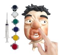 Jouets À Presser Amusants, Jouets Presser Anti-Acné avec Outils Remplissage Et Peinture, Jouet Anti-Stress pour Kids Et Adultes, Jouet Pressers Type Représentant Mon Collègue