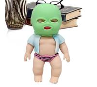 Jouets à Presser Doux - élastique, Forme de Figurine Extensible, Mousse sensorielle pour soulager l'anxiété, Texture cinétique de la Pression la Main, Jouet Tactile, Relaxant Bureau pour Enfant