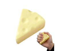 Jouets À Presser, Fromage À Pâte Sensorielle, 9x7,3x4 Cm, Jouet Anti-Stress des Doigts, Jouet De Fidget Alimentaire, Jeux Sensoriels Mignons, pour Et Adultes, Jeu De Voyage Au Bureau À D