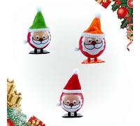 Jouets à remonter de Noël, New Jouets Mécaniques en Forme des Cartoons Mignons de Noël , Petits Cadeaux de Table Noel, Rembourrage pour calendrier de l'Avent pour enfants,Convient à tous les âges