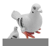 Jouets à remonter pour - Jouet de simulation d'oiseau amusant | Figurine de pigeon mécanique | Jouet interactif pour garçons, filles et tout-petits | Voyage amusant, parc, divertissement intér