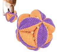 Jouets à renifler pour chiens, balle puzzle à renifler pour chien, jouet résistant aux morsures, jouet d'alimentation lente, améliore les compétences naturelles et l'entraînement