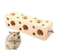Jouets à ronger pour oiseaux, enrichissement bois naturel | Jeux pour Cacatoès Nymphe de fourrage et de rosir - pour Hamster Inséparable Perruche Ara Cacatoa Formation et