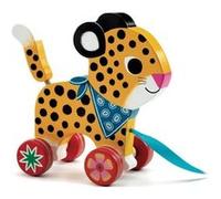 Jouets a tirer Greta le tigre Orange G