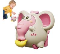 Jouets à tirer pour 1 an, jouets à tirer sur cordes pour bébés | Mignon éléphant qui rampe jouet pour bébé jouet à tirer pour tout-petits - Jouet amusant pour ramper, jouet pour t