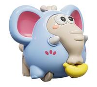 Jouets à Tirer pour bébés de 1 à 3 Ans, Mignon éléphant Qui Rampe pour bébé Jouet à Tirer pour Petits - Jouet pour Ramper, Jouet pour Ramper, Jouet