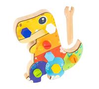 Jouets à vis pour , planche sensorielle pour | Jouets à vis en bois pour - Outils éducatifs colorés mignons, planche sensorielle polyvalente pour la motricité fine et la coordination œil-main
