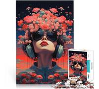 Jouets addictifs pour Le défi de l'intelligence cérébrale Musique Chillwave Puzzles 2000 pièces pour Adultes 70x100cm Décoration Parfaite pour Les 14 Ans et Plus