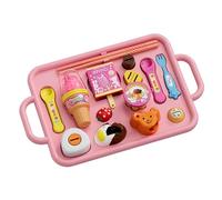 Jouets Alimentaires | Accessoires Déguisement Enfant,Ensemble de Nourriture pour Cuisine de Jeu,pour Garçons Filles Crèches Maternelles Familles Anniversaire Activités Ludiques