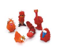 Jouets animaux figurines en latex Crazy
