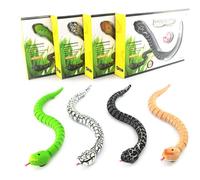 Jouets Animaux Rc Pour Enfants, Télécommande, Serpent À Serpent, Jouet Pour Enfant, Tour En Plastique, Effrayant, Mauvais, Top Cadeau D'anniversaire