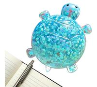 Jouets Anti-Stress à Presser - Tortue à Paillettes à Remontée Lente - Anti-Stress,pour Voyage, Route, Vacances, Maison, École, Salle de ortoir