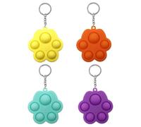Jouets Anti-Stress Popitd En Forme De Patte De Chat Mignon, Porte-Clés Sensoriel, Pour Autisme, Besoins Spéciaux, Décompression, Jouets De Relaxation