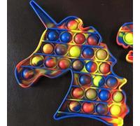 Jouets Anti-Stress Pour Enfants, 10 Pièces, Anti-Stress, Pression, Arc-En-Ciel, Acupression, Arithmétique, Sensoriel