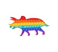 Jouets Anti-Stress Pour Enfants, Dinosaure, Bulle Push, Pop-Fidget Sensoriel, Pour Autisme, Anti-Stress, 2021