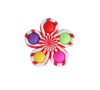 Jouets Anti-Stress Pour Enfants, Poignée De Jeu, Arc-En-Ciel, Poussez Sa Bulle, Anti-Stress, Sensoriel, Pour Soulager L'Autisme