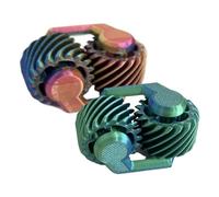 Jouets Antistress | Lot de 2 Engrenages Anti-Stress Imprimés en 3D | Jeux Sensoriels pour Maison Voiture Salle de Classe École Adultes Voyage Bureau