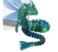 Jouets articulés en forme de dragon Fidget, motif dragon articulé imprimé sur | Ornement de dragon avec articulations mobiles pour enfants, famille, enfants, amis, enfants