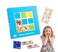 Jouets assortis en bois, jouets assortis aux couleurs pour tout-petits | Jeu d'association de pochoirs d'animaux en bois - Exercice de réflexion, jouets pour d'âge préscolaire, pour cour, salon, aire