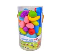 Jouets assortis pour l'apprentissage précoce des tout-petits : jouet pour compter les fruits pour, jeu de tri et de comptage de couleurs, garçons et filles cultivent la pensée logique